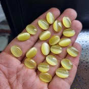 تصویر پک ۲۰ عدد چشم گربه زرد 