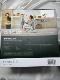 تصویر لباس شویی گرین portabel 6L 