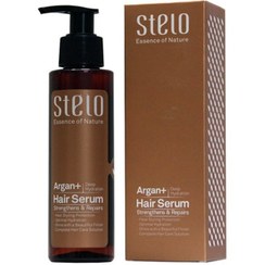 تصویر سرم آبرسان و تغذیه کننده استلو مناسب موهای خشک stello Strengthens & Repairs serum for dry hair 75ml