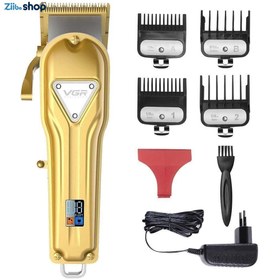 تصویر ماشین اصلاح موی سر و صورت وی جی ار مدل V-134 VGR V-134 Hair Clipper