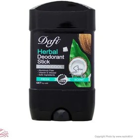 تصویر استیک ضد تعریق مردانه دافی مدل Coco Cool حجم 50 میلی لیتر Dafi Coco Cool Deodorant Stick for Men 50ml