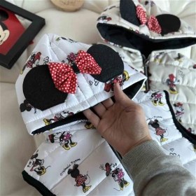 تصویر پافر کلاه دار مینی موس 2 سال تا 5 سال کد 211475 