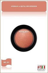 تصویر خرید رژگونه دبورا میلانو Hi-Tech شماره ۶۳ رنگ شفتالی | جلوه‌ای درخشان و طبیعی برای گونه‌ها Deborah 