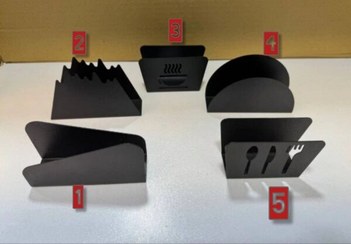 تصویر جا دستمال کاغذی فانتزی 