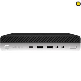 تصویر کیس اچ پی الیت‌دسک HP EliteDesk 800 G4 Mini PC 