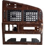 تصویر پنل وسط داشبورد پژو پارس قدیم طرح چوب براق 