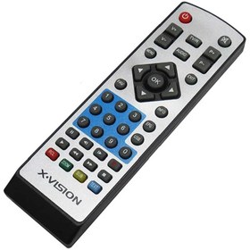 تصویر کنترل گیرنده دیجیتال ایکس ویژن X.VISION طرح کسری کنترل گیرنده دیجیتال ایکس ویژن X.VISION طرح کسری