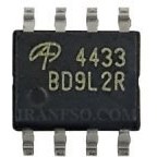 تصویر آی سی لپ تاپ Mosfet AO4433-P30V11A SOP8 