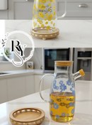 تصویر روغن ریز پیرکس گلدار 