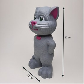 تصویر عروسک مدل تام سخنگو طرح گربه 