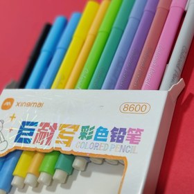 تصویر مداد رنگی بینهایت با نوک ضخیم 