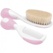 تصویر ست برس و شانه نوزادي برند چيكو طرح ساده 