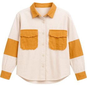 تصویر مانتو کتان - سفید 