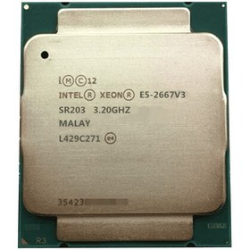 تصویر پردازنده سرور Intel Xeon E5-2667 v3 Intel Xeon E5-2667 v3