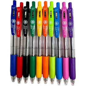 تصویر خودکار فشاری بسته ۱۰ رنگ Ozze 