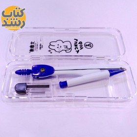 تصویر پرگار اتودی فلزی مدل 2819-WTB به همراه نوک 