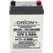 تصویر باتری خشک 12 ولت 2.6 آمپر ساعت مارک ORION مدل ORN 1226 