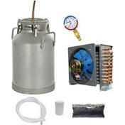 تصویر دستگاه عرق گیر خانگی ۱۰۰ لیتری با خنک کننده برقی 