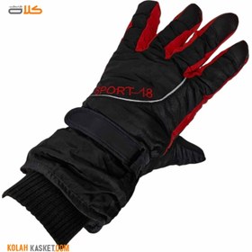 تصویر دستکش موتور سواری زمستانی ضد آب RED18 RED18 waterproof winter motorcycle gloves