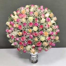 تصویر جام گل رز و عروس 