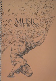 تصویر دفتر نت 5 خط 25 برگ (کد N106)،(سیمی) 