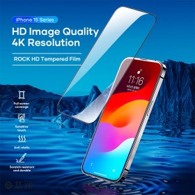 تصویر گلس راک مدل HD Full-Coverage Tempered Glass 