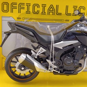 تصویر ماکت موتور هوندا CB400X مقیاس ۱:۱۲ با جزئیات بالا 