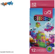 تصویر مداد رنگی آوات ۱۲ رنگ 