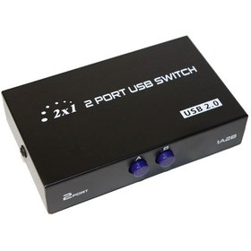 تصویر دیتا سوییچ 2 به 1 پورت USB Data Switch USB 2 In 1