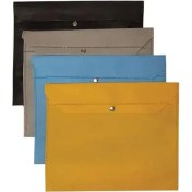 تصویر پوشه دکمه دار 150 میکرون A5 