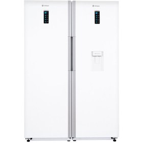 تصویر یخچال فریزر دوقلو 36 فوت اسنوا مدل SN6-1219SS 