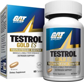 تصویر تسترول گلد گت ۶۰ تبلت تضمین اصالت کالا GAT TESTROL GOLD ES 60 TABLETS