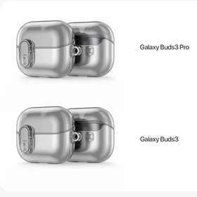 تصویر کاور دوکس دوکیس مدل SECI کیس هدفون سامسونگ Galaxy Buds 3 / Buds 3 Pro 