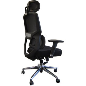 تصویر صندلی مدیریتی پشت توری مدل 113 