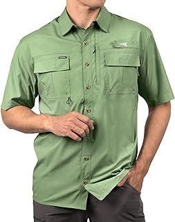 خرید و قیمت KastKing ReKon Mens Fishing Shirts Smart Design, UPF 50+ Quick-Dry  Breathable, Roll-Up Long Sleeve Button-Down Shirts
