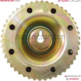 تصویر پولی دنده تسمه تایم طلایی پراید pulley