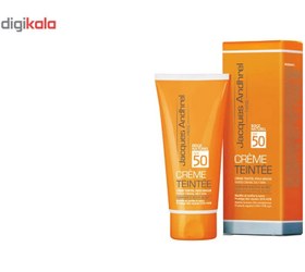 تصویر کرم ضد آفتاب SPF50 فاقد چربی پوست چرب ژاک آندرل - بژ روشن 