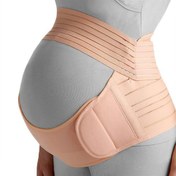 تصویر شکم بند بارداری ورنا مدل V210 سایز XL رنگ کرم 