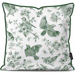 تصویر کوسن قلم آبی طرح پرندگان مهاجر 1 | زموند 