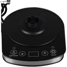 تصویر چای ساز تولیپس مدل TM459 ظرفیت ۲ لیتر با کتری شیشه‌ای 