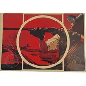 تصویر اسکین پلی استیشن 1 طرح Red Dead Sony PS1 Game Console Skin Sticker Red Dead