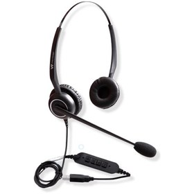 تصویر هدست دو گوش VT5009 USB Headset 