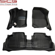 تصویر کفپوش سه بعدی پژو 206 