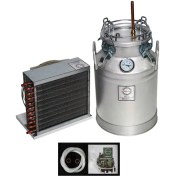 تصویر دستگاه تقطیر 22 لیتری با کندانسور برقی 