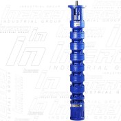 تصویر پمپ شناور جریان مختلط کوزه ای پمپیران 10 طبقه 