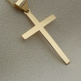 تصویر پلاک طلا صلیب 