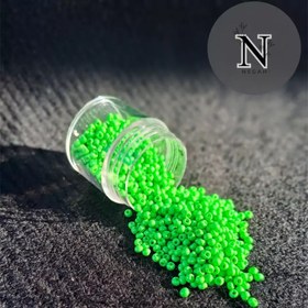 تصویر منجوق ژاپنی رنگ سبز 