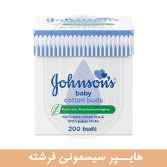 تصویر گوش پاک کن نوزاد جانسون - سیسمونی فرشته 