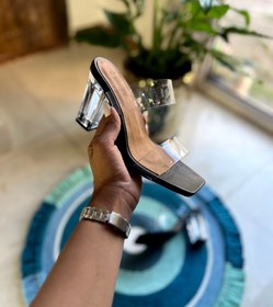 تصویر صندل طلقی دوبند پاشنه ۹ 