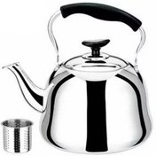 تصویر کتری استیل 2.8 لیتری مدل دسینی بسته 30 عددی